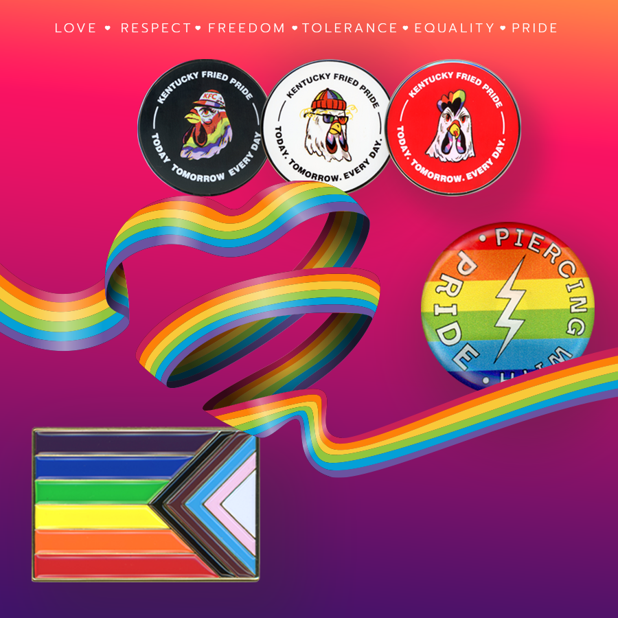 Pride Pin Badges